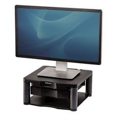 מעמד הגבהה למסך "21 Fellowes Riser Plus Graphite בצלאל ציוד משרדי