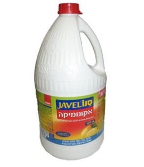 אקונומיקה בריח לימון 4 ליטר,סנו ג'אוול
