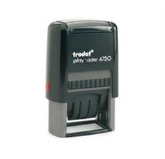 חותמת תאריכון, 2 שורות, Trodat Printy 4750 בצלאל ציוד משרדי