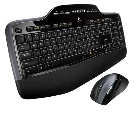 סט מקלדת ועכבר אלחוטיים Logitech MK710