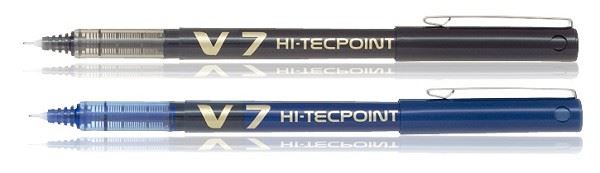 עט דיו נוזלי V7-Hi-tecpoint צבע אדום