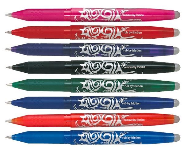 עט פטנט מחיק Pilot Frixion