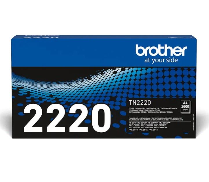 טונר מקורי שחור TN-2220 BROTHER