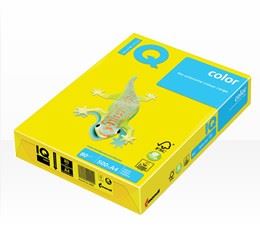 נייר צילום IQ-Color גודל A4, צבע צהוב לימון כהה