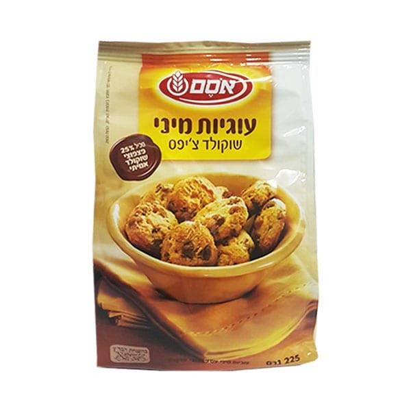 עוגיות מיני שוקו צ'יפס אסם