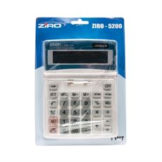 מחשבון שולחני סולארי Ziro 5200 בצלאל ציוד משרדי