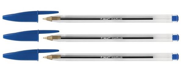 עט כדורי שקוף מקורי BIC