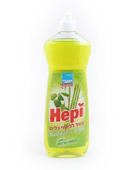 נוזל כלים 1 ליטר Hepi, ירוק מקורי
