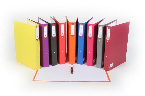 תיק טבעות Ecoline גב 3 צבעים שונים, קלסריקה
