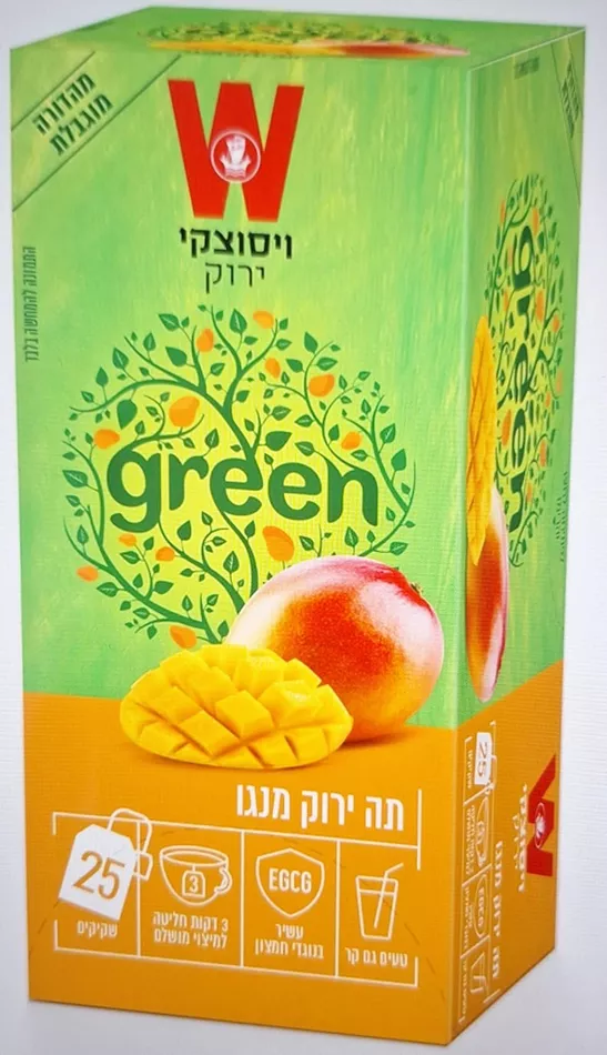 תה ירוק מנגו