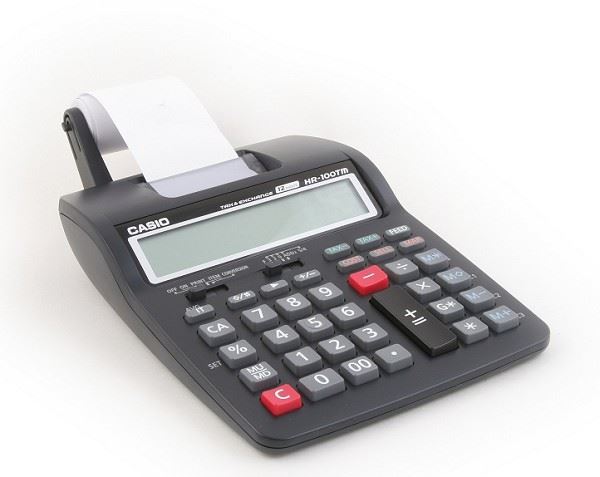 מכונת חישוב Casio HR-100TM