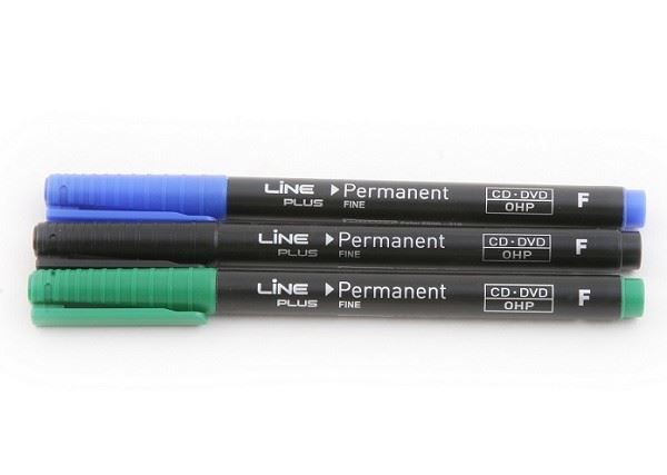 טוש לשקפים ולדיסקים Lineplus F