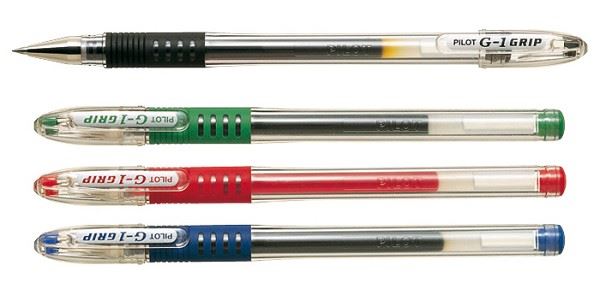 עט ג'ל עם גריפ Pilot G-1 Grip