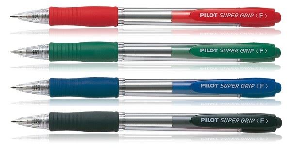 עט כדורי סופר גריפ Pilot Super Grip