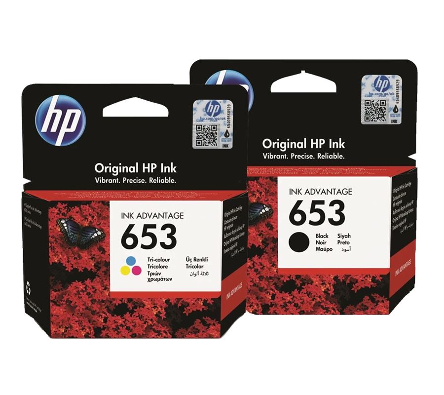 ראשי דיו מקוריים HP 653