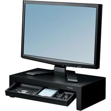 מעמד הגבהה + מגירה למסך מחשב Fellowes בצלאל ציוד משרדי