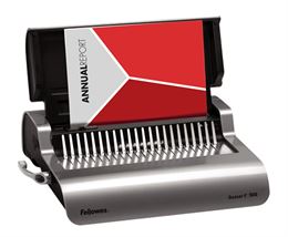 מכשיר כריכה חשמלי בספירלים פלסטיק Fellowes Quasar E500 בצלאל ציוד משרדי