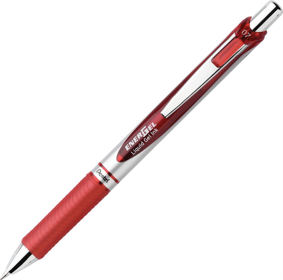 עט ג'ל ראש סיכה עם לחצן EnerGel BLN75/77 פנטל