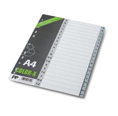 חוצצים מדורגים A-B פלסטיק A4 מטרו בצלאל ציוד משרדי