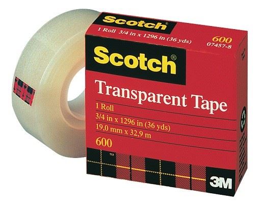 סרט דבק שקוף רב תכליתי 3M Scotch 600