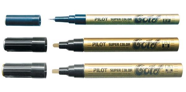 טוש זהב על בסיס שמן Pilot SC