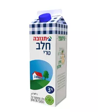 חלב טרי תנובה 3% בצלאל ציוד משרדי