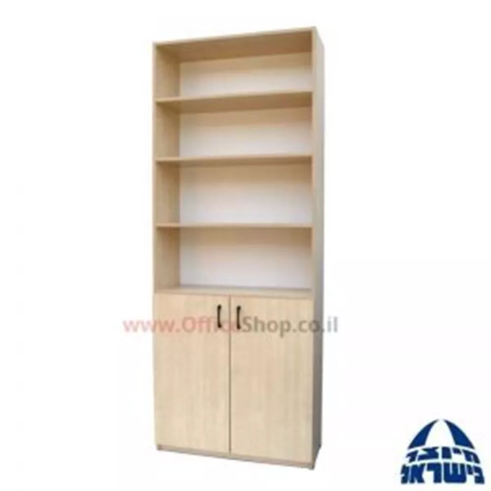 כוננית H210*80*30  +דלתות גובה 80 ס