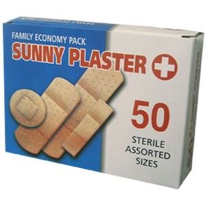 50 פלסטרים בקופסא