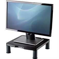 מעמד הגבהה למסך "17 Fellowes Riser Graphite בצלאל ציוד משרדי