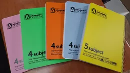 מחברות ספירל, עם נושאים, גודל A4 / A5 בצלאל ציוד משרדי