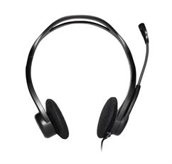 אוזניות קשת עם מיקרופון Logitech 960 USB בצלאל ציוד משרדי