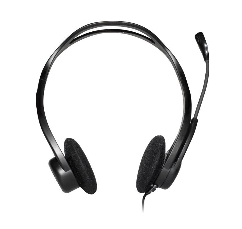 אוזניות קשת עם מיקרופון Logitech 960 USB