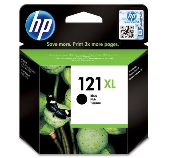 ראש דיו מקורי שחור 121XL HP
