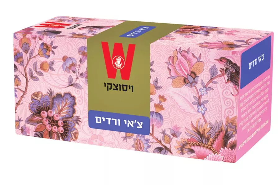 תה צ'אי ורדים 25 שקיקים ויסוצקי