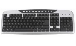 מקלדת מולטימדיה Silver Line KB-889 בצלאל ציוד משרדי