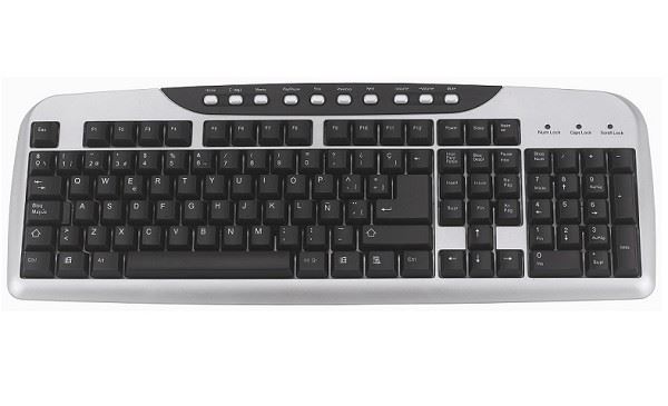 מקלדת מולטימדיה Silver Line KB-889