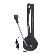 אוזניות קשת עם מיקרופון USB HS-008 SILVERLINE בצלאל ציוד משרדי