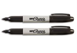 טוש סימון עבה שחור Super Sharpie בצלאל ציוד משרדי