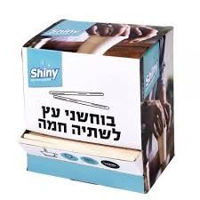 בוחשנים מעץ 1000יח'