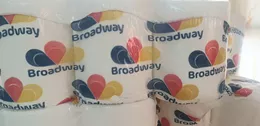 6 גלילי  מגבות טישו +פרפרציה 100 מטר (חן) בצלאל ציוד משרדי
