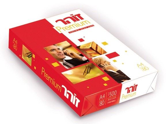 נייר צילום לבן, A4, זוהר Premium