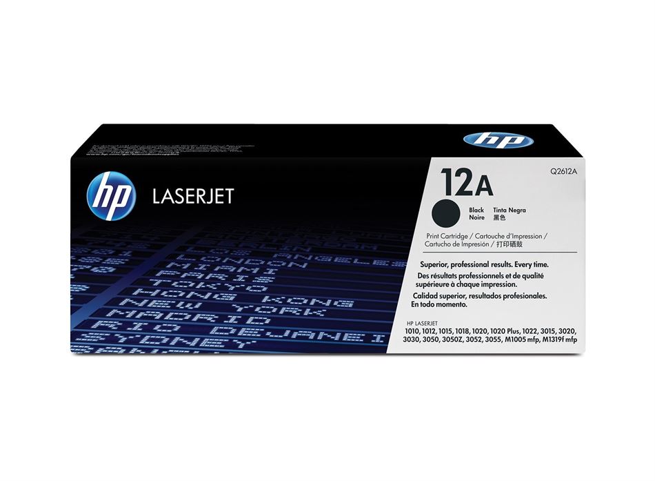טונר מקורי שחור 12A Q2612A HP