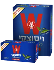תה שחור קלאסי בטעם מעודן ויסוצקי בצלאל ציוד משרדי