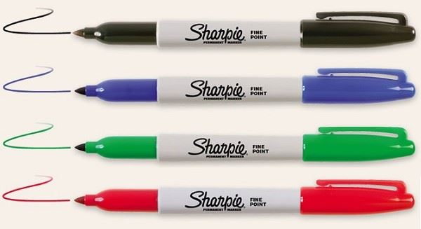 טוש סימון דק Sharpie Fine Point