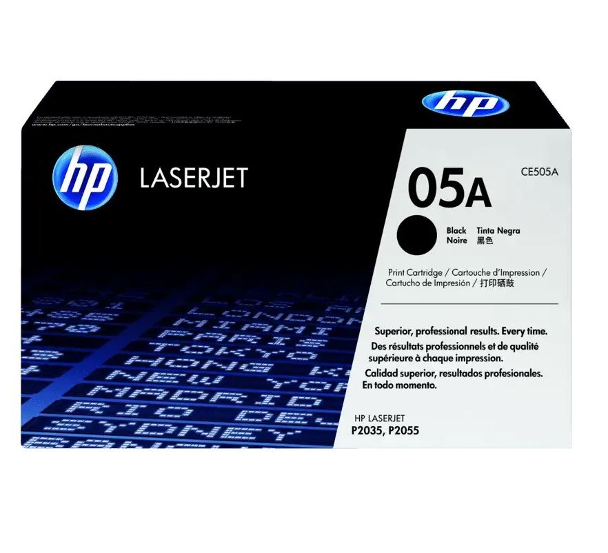 טונר 505A שחור מקורי למדפסות HP