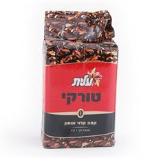 קפה טורקי עלית 1 ק"ג בשקית בצלאל ציוד משרדי