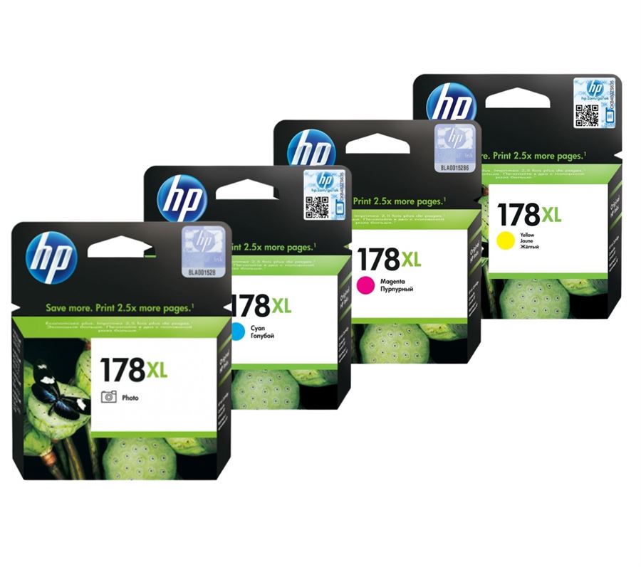 ראשי דיו מקוריים 178XL HP